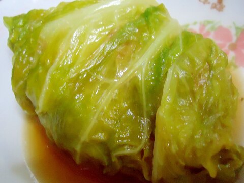 簡単　白菜ロール（冷食アレンジレシピ）